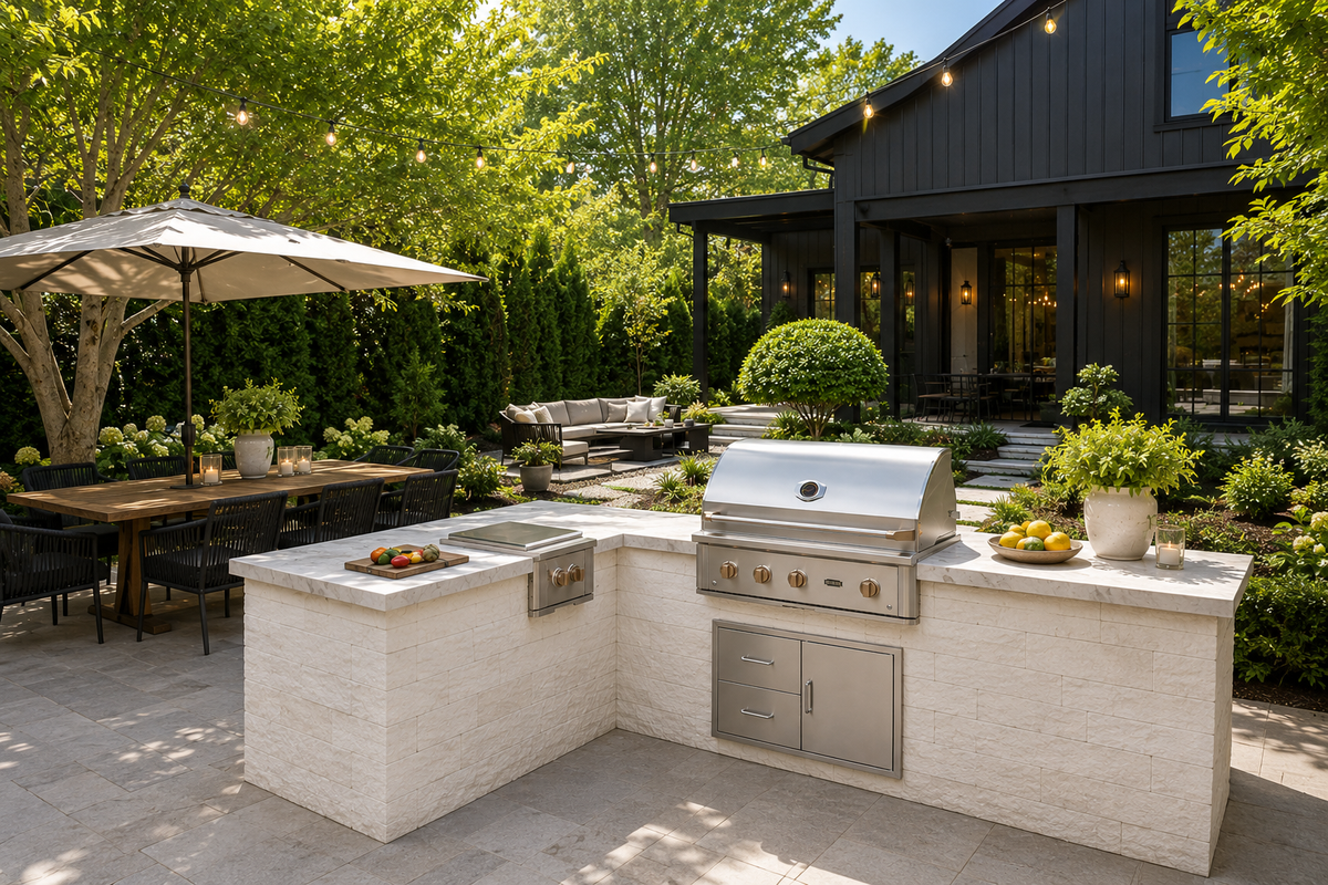 Wildfire Ranch Pro Built-In Double Side Burner