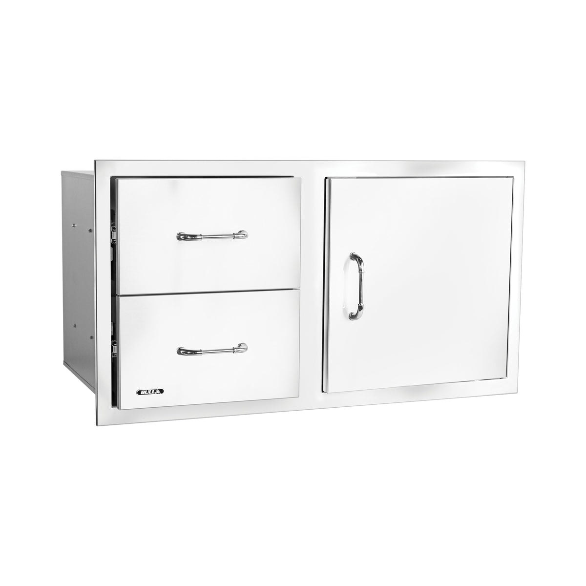 Bull 38-inch door/drawer combo, right angle