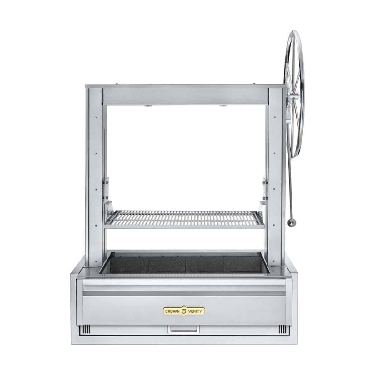 Crown Verity Argentinian grill, front view