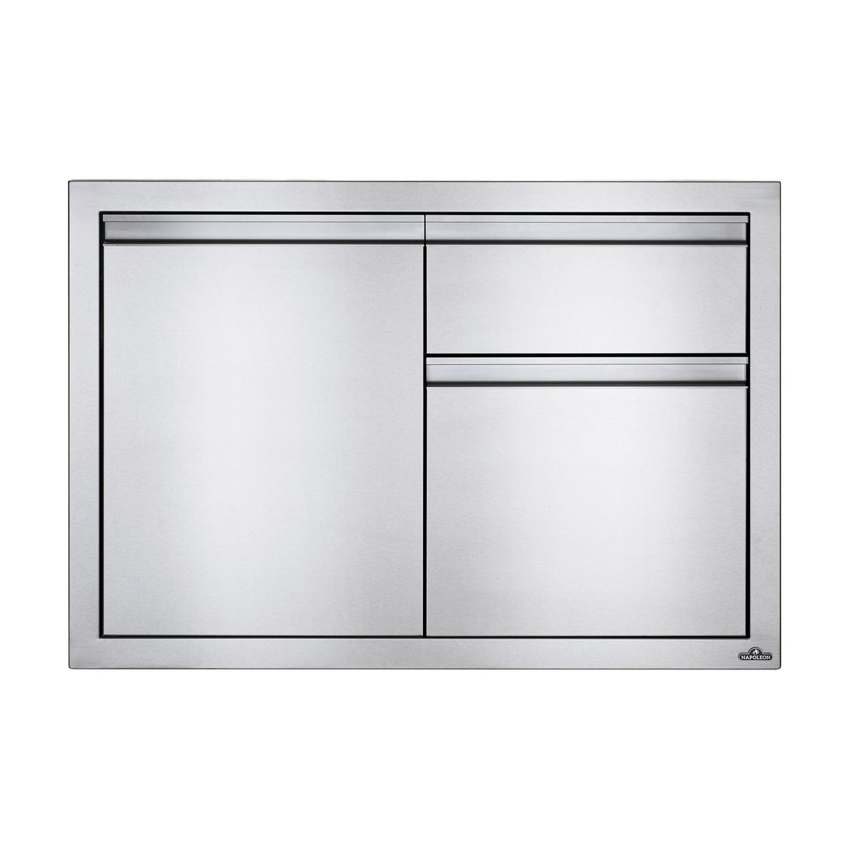 Napoleon Built-In 36 x 24-inch door and drawer combo, front view
