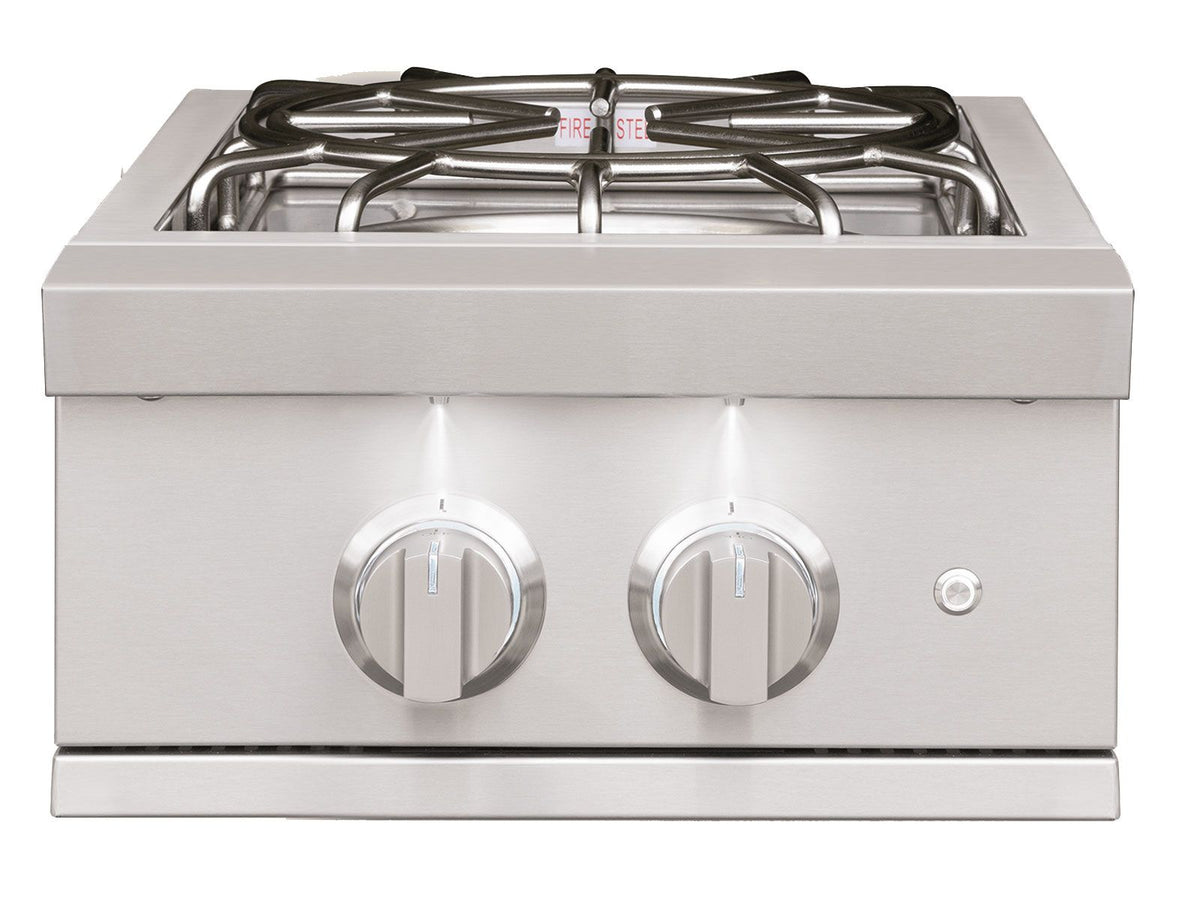 Summerset Pro power burner — product view with protective lid