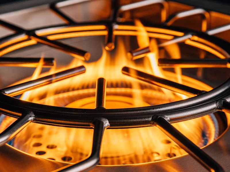 Summerset Pro power burner — open-burner product view