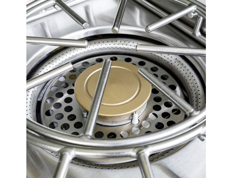Summerset Pro power burner — dual-ring burner detail