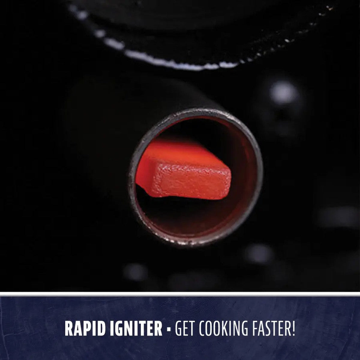 Pit Boss rapid igniter, close-up