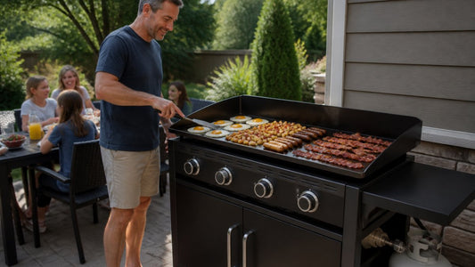 Best Freestanding Gas Griddle for Large Family Breakfasts