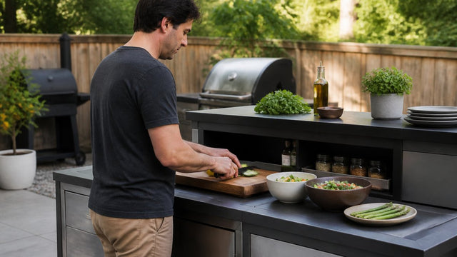 Maximizing Prep Space in Tiny Backyard Kitchens