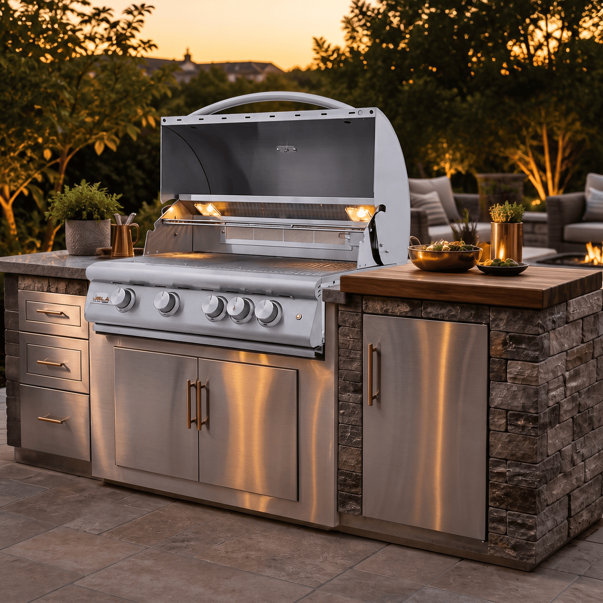 Built-In Gas Grills
