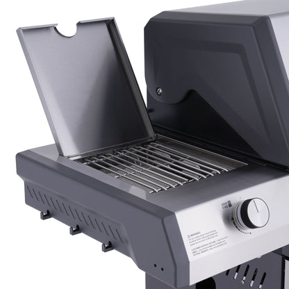 Monument Grills Eminence 605 gas grill, side searing station