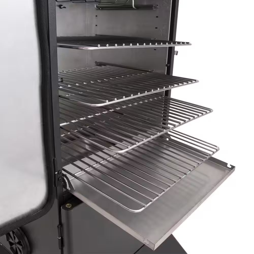 Smoke Vertical Propane Gas Smoker in Black