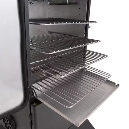 Smoke Vertical Propane Gas Smoker in Black