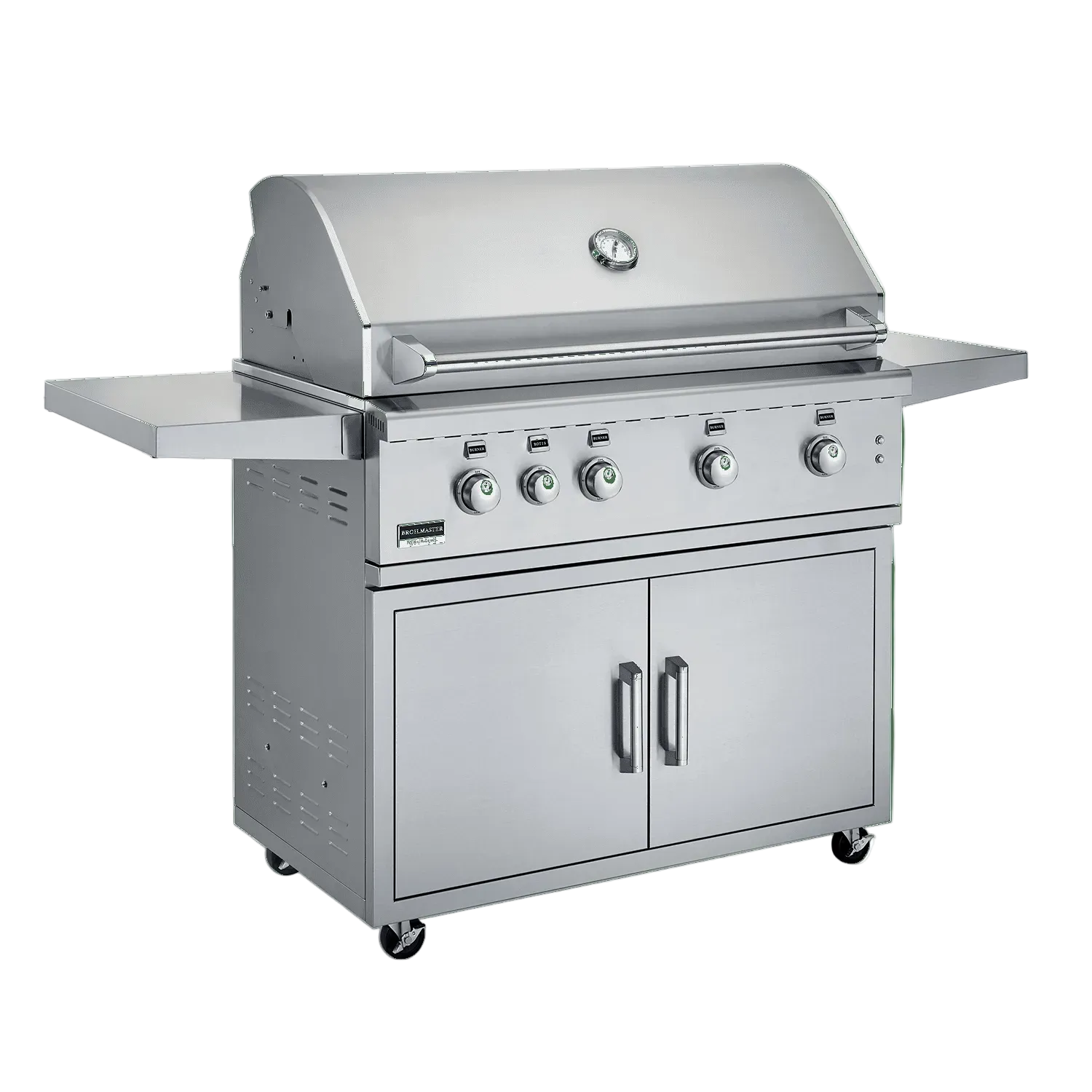 Broilmaster G-Series Elite 42-inch freestanding gas grill with stainless steel cart