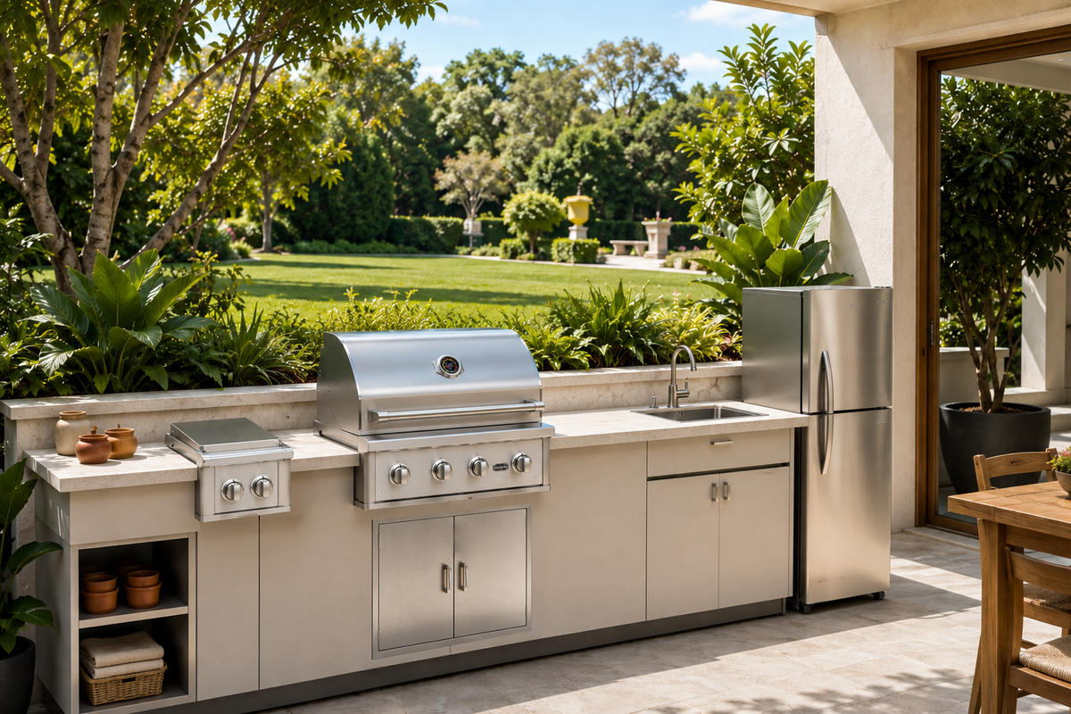 Wildfire Ranch Pro Built-In Double Side Burner