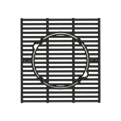 Monument Grills A104 multifunction cast iron grill grate, top view
