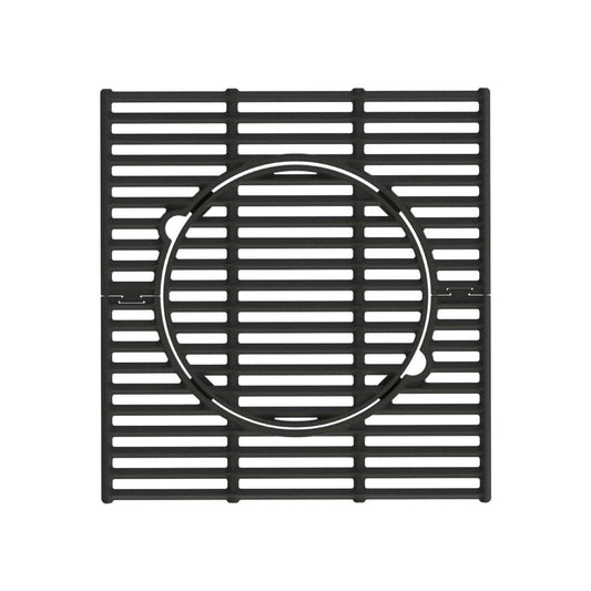 Monument Grills A104 multifunction cast iron grill grate, top view