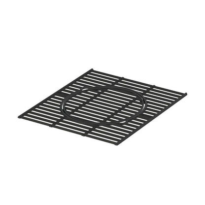Monument Grills A104 multifunction cast iron grill grate, angled view