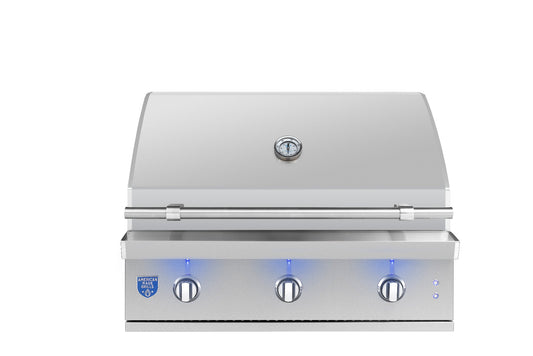 American Made Grills Atlas 36-Inch Built-In Gas Grill – closed