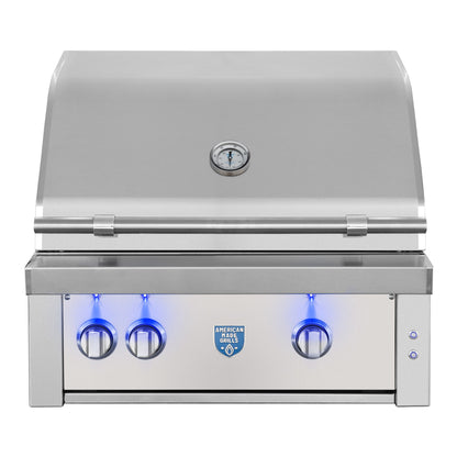American Made Grills Estate Built-In Gas Grill – 30-inch closed