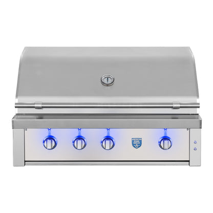 American Made Grills Estate Built-In Gas Grill – 42-inch closed