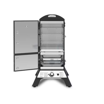 Smoke Vertical Propane Gas Smoker in Black