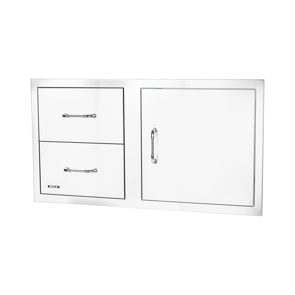 Bull 38-inch door/drawer combo, left angle