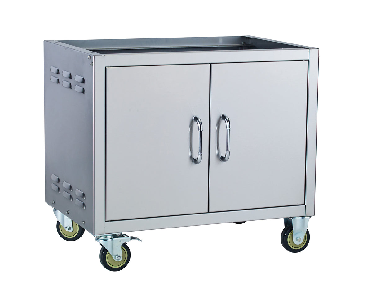 Bull 38-inch pedestal cart bottom with doors closed