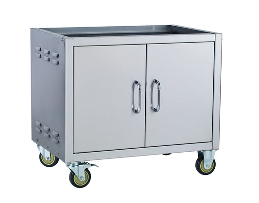 Bull 38-inch pedestal cart bottom with doors closed