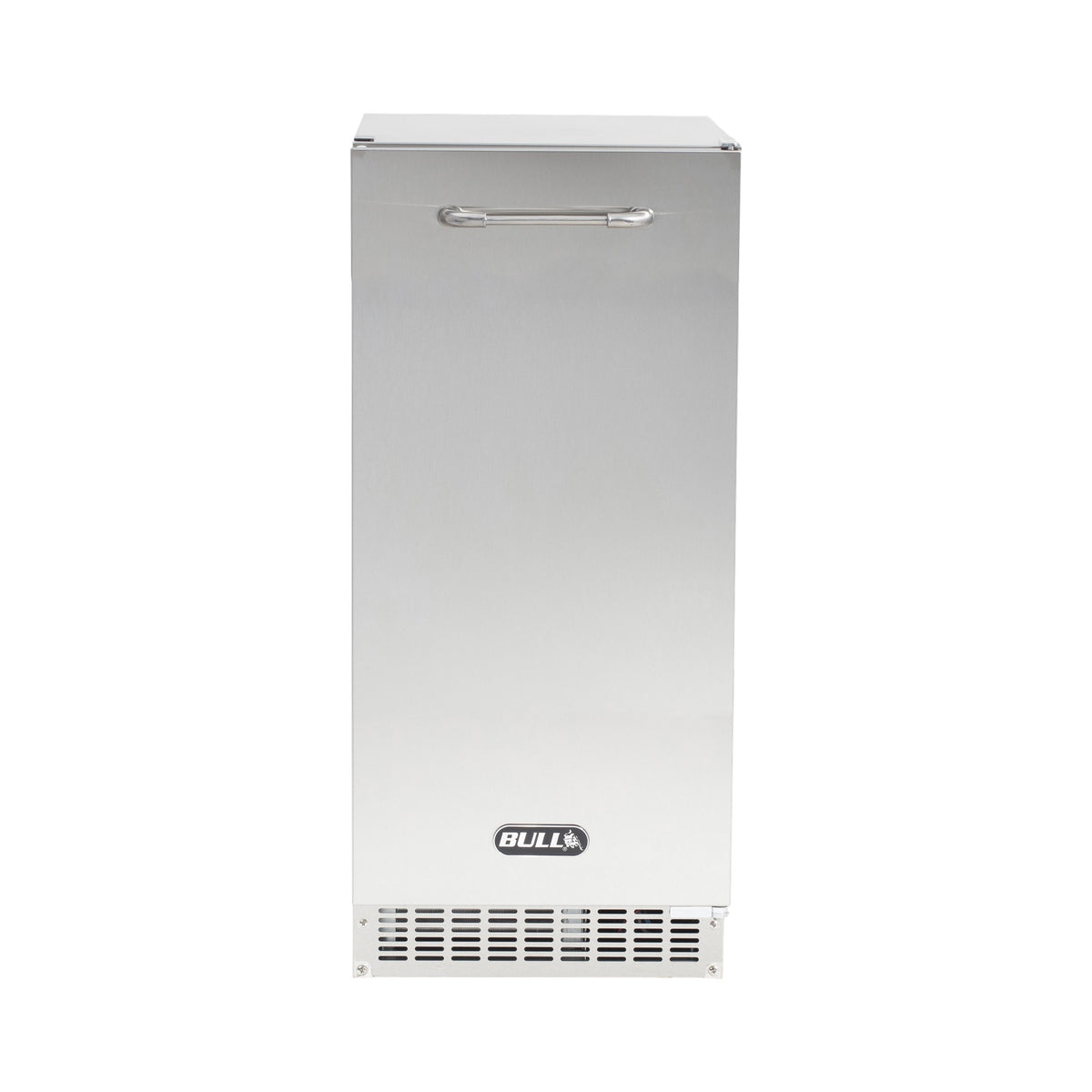 Bull 15-inch outdoor rated ice maker, front view