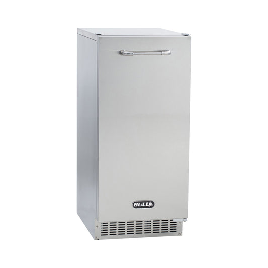 Bull 15-inch outdoor rated ice maker, right angle
