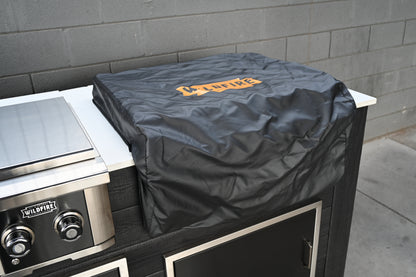Wildfire cover for the 30-inch griddle, alternate view
