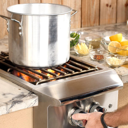 Blaze Professional LUX built-in power burner — open product view