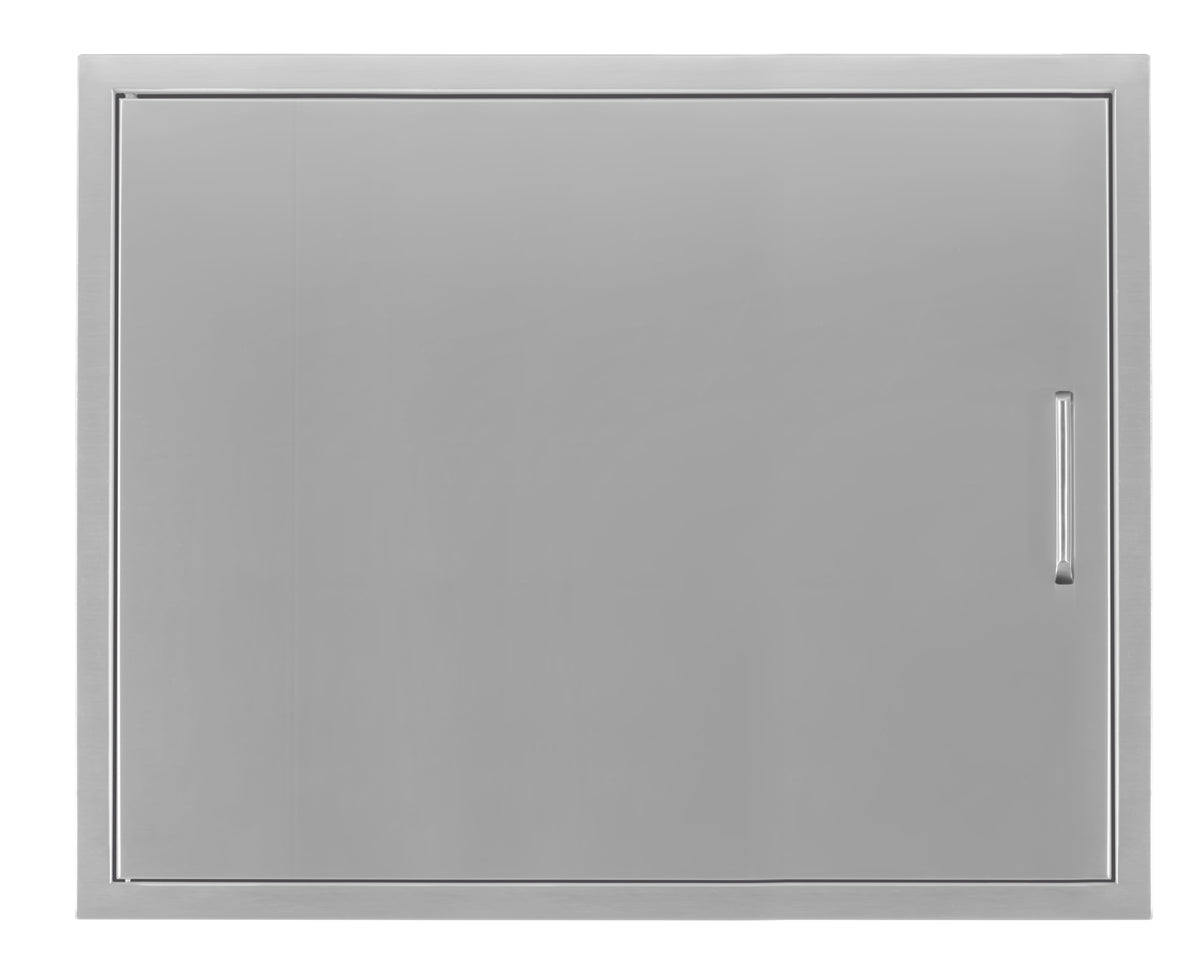 Wildfire horizontal access door in stainless steel, front view