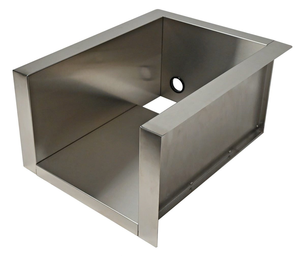 Wildfire insulated jacket for the 15-inch side griddle, alternate view