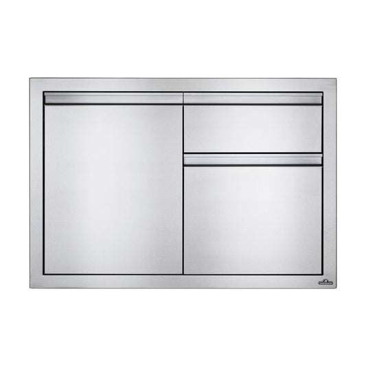 Napoleon Built-In 36 x 24-inch door and drawer combo, front view