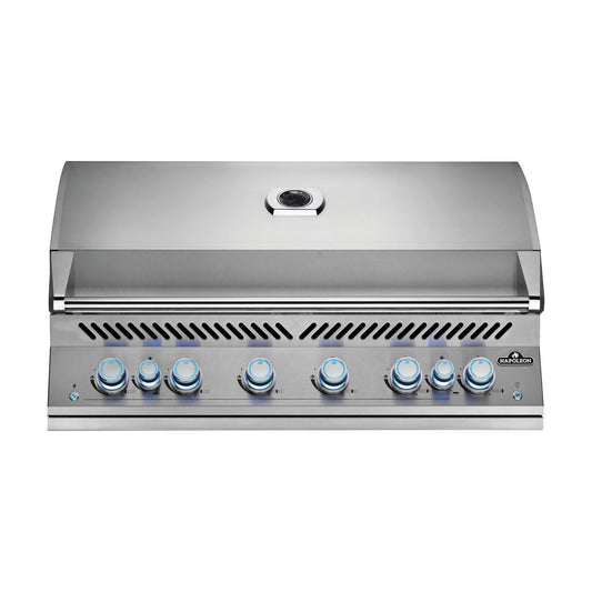 Napoleon Built-In 700 Series 44-inch gas grill, front view, lid closed