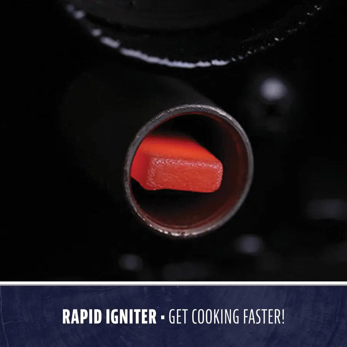 Pit Boss rapid igniter, close-up