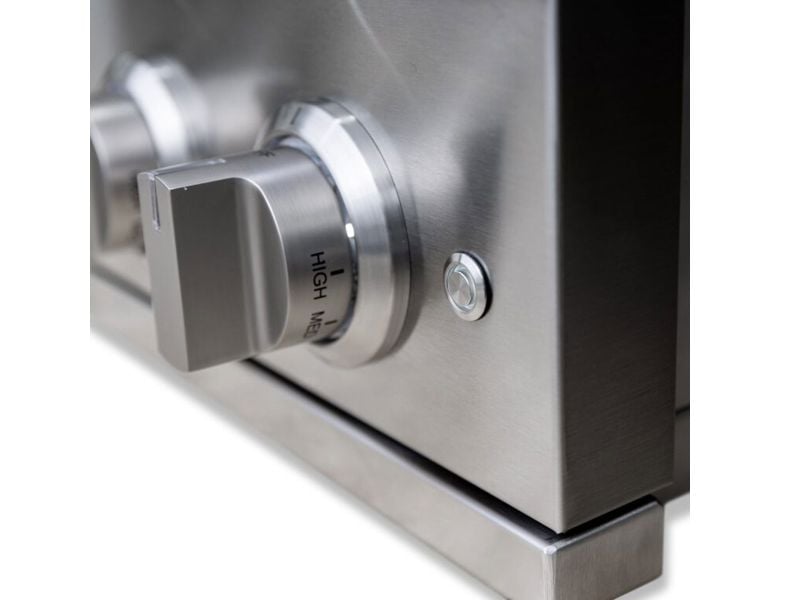 Summerset Pro double side burner — LED control panel detail