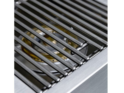 Summerset Pro double side burner — stainless steel cooking grate detail