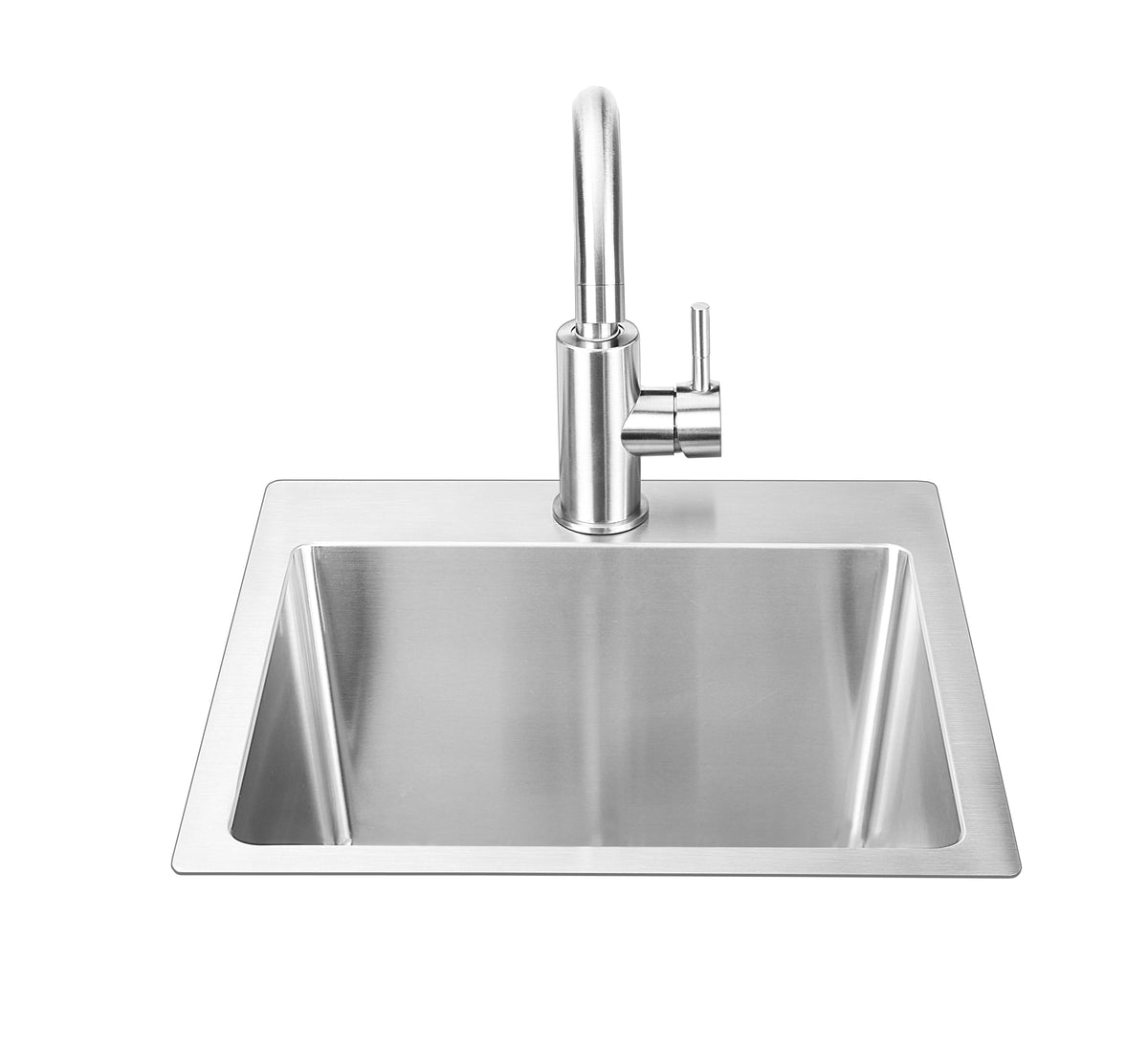 Bull 18-inch premium stainless steel sink