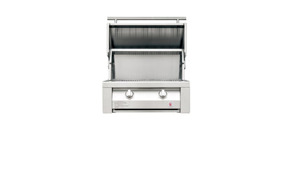 Summerset Resort 30-Inch 2-Burner Built-In Gas Grill – open