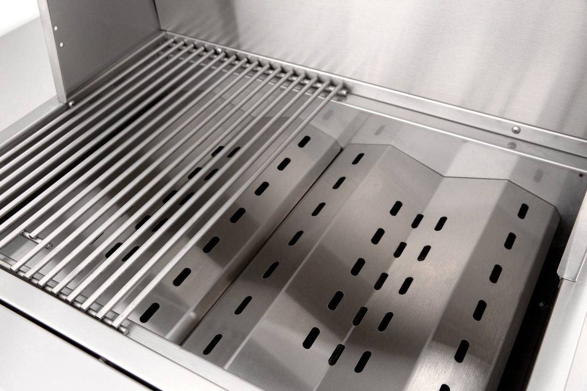 Summerset Resort 30-Inch 2-Burner Built-In Gas Grill – grates and flame tamers