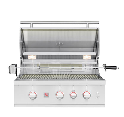 Summerset TRL Pro Built-In Gas Grill – 32-inch open
