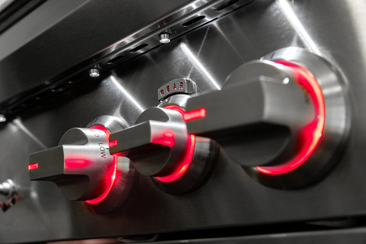 Summerset TRL Pro Built-In Gas Grill – rear burner knob